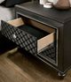 Furniture of America®Demetria Metallic Gray Nightstand-2