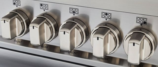 Bertazzoni Master Series 48" Fingerprint Resistant Stainless Steel Pro Style Dual Fuel Range-3