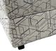 Luke Home Shelby Squared Cream Storage Ottoman-1