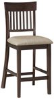 Homelegance® Balin Dark Brown Counter Height Chair-0