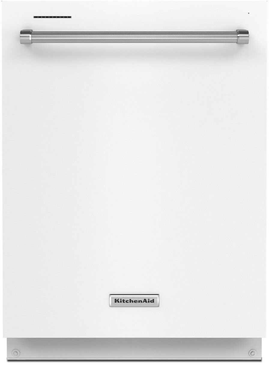 KitchenAid® 24" White Top Control Built In Dishwasher