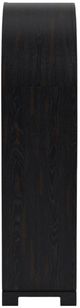 Riverside Furniture Calhoun Ebony Whiskey Oak/Whiskey Display Cabinet-4