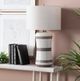 Crestview Collection Lagos White Table Lamp-4