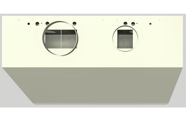 Vent-A-Hood® 48" Biscuit Wall Hood-2