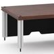 Salamander Designs® Synergy Dark Walnut Custom Cut Twin Riser Modular Open Stand-1