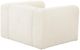 TOV Furniture Tarra Cream Fluffy Oversized Accent Chair-4