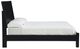 Signature Design by Ashley® Danziar Black Full Panel Bed-3