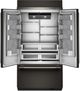 KitchenAid® 42" 24.2 Cu. Ft. Black Ore Built-In French Door Refrigerator-2