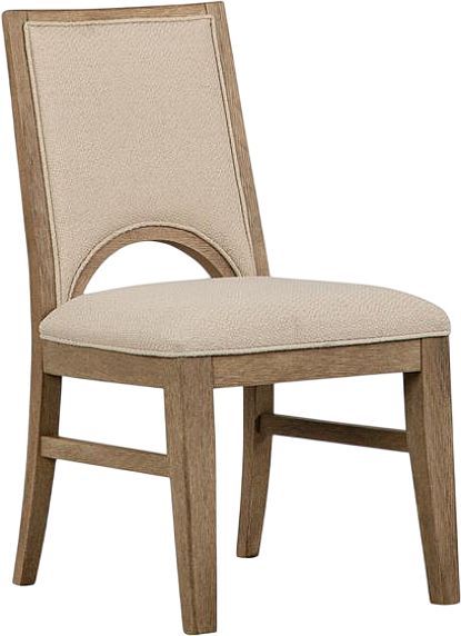 Magnussen Home® Tristan Swiss Coffee Dining Side Chair with Upholstered Seat and Back-0