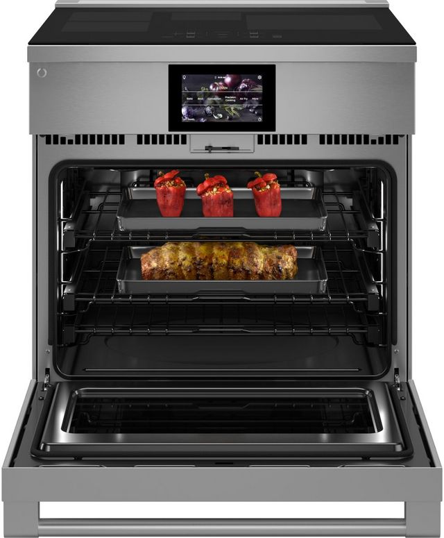 Monogram® 30" Stainless Steel Pro Style Induction Range -2