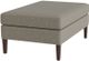 Bassett® Furniture Customizable Dover 45" Rectangle Tufted Ottoman-2
