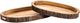Crestview Collection Ponderosa 2-Piece Brown Tray Set-4