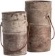 Crestview Collection 2-Piece Gray Water Pail Set-0