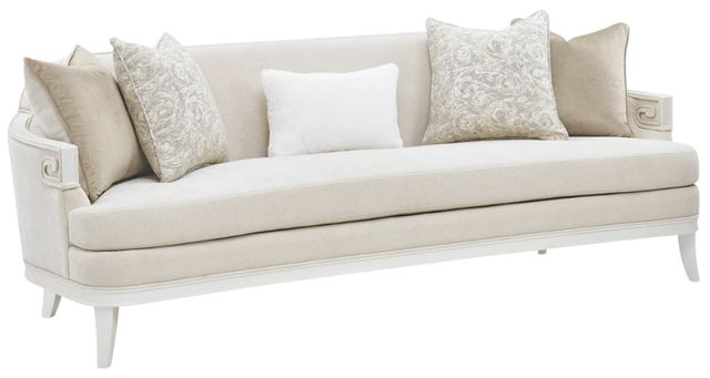 Michael Amini® La Marisia Light Champagne Sofa-0