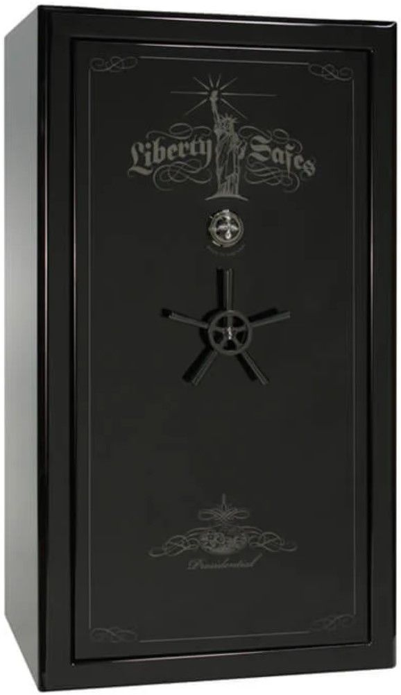 Liberty Safe Presidential Black Gloss 40 Mechanical Lock Gun Safe-0