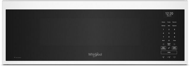 Four à micro-ondes à hotte intégrée de 30 po Whirlpool® de 1.1 pi³ - Blanc