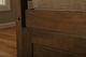 Kodiak Furniture Boho Linen Aqua/Rustic Walnut Twin Daybed with Mattress -3