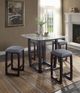 ACME Furniture Razo Gray/Weathered Espresso Counter Stool-1