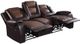 Homelegance® Briscoe Brown Manual Reclining Sofa-3