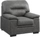 Homelegance® Michigan Dark Gray Accent Chair-0