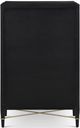 Currey & Company Verona Black Lacquered Linen Chest-3