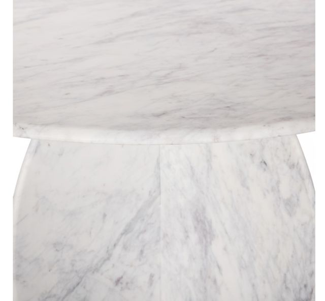 Meridian Furniture Formentera White Dining Table-3