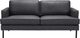 Zuo® Modern Decade Vintage Gray Sofa-1
