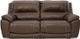 Signature Design by Ashley® Dunleith 2-Piece Chocolate Power Reclining Loveseat-0