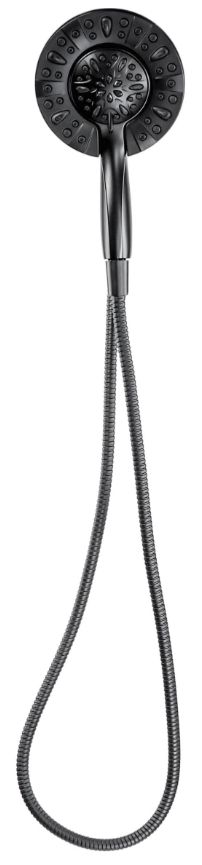 Delta In2ition® Matte Black 1.75 GPM 4-Setting Two-in-One Shower-1
