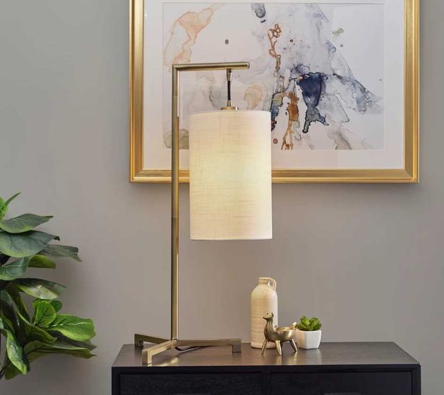 Adesso® Reggie Antique Brass Table Lamp-2
