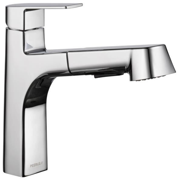 Peerless Xander® Chrome Single Handle Pull-Out Kitchen Faucet-0