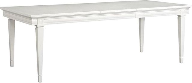 Magnussen Home® Willowbrook Egg Shell White Rectangular Dining Table-1