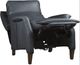 Hooker® Furniture Wrenn Ankur Blue Power Recliner with Power Headrest-5