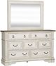 Liberty Furniture Abbey Park 4-Piece Antique White California King Panel Bed Set-3