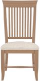 Canadel Core 6305 Pecan Washed Upholstered Dining Side Chair-1