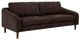 Moe's Home Collection Quinn Dark Brown Sofa-0