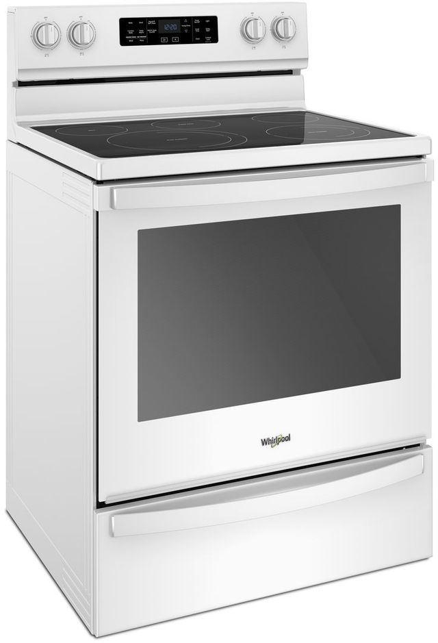 Whirlpool® 30" Freestanding Electric Range-White-3