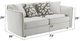 ACME Furniture Yolanda Beige Chenille Loveseat -2