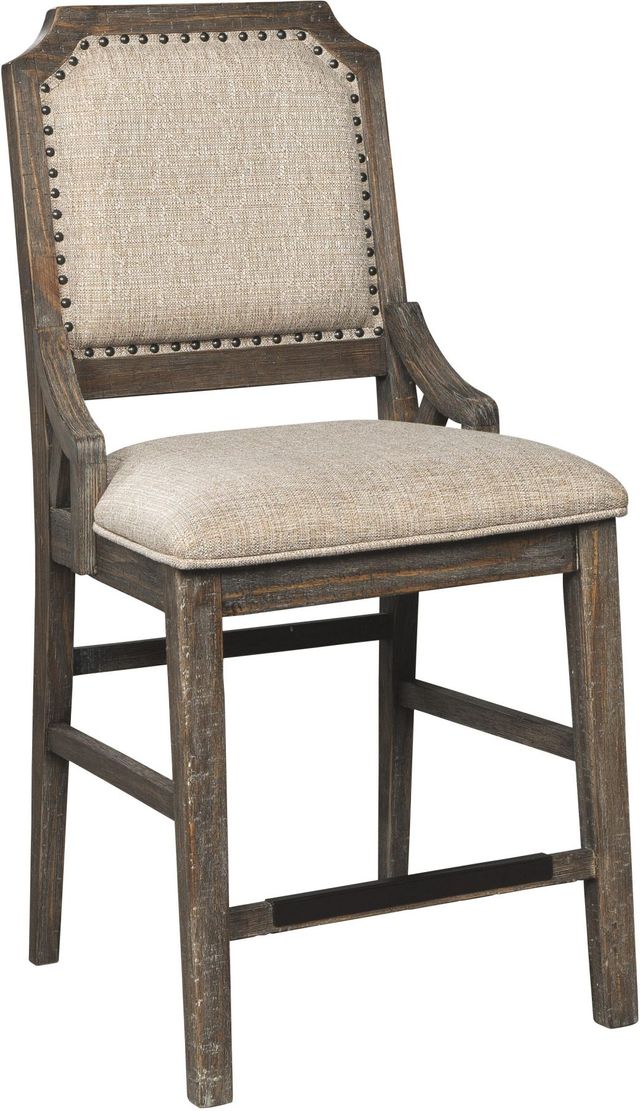 Signature Design by Ashley® Wyndahl Rustic Brown Counter Bar Stool-0