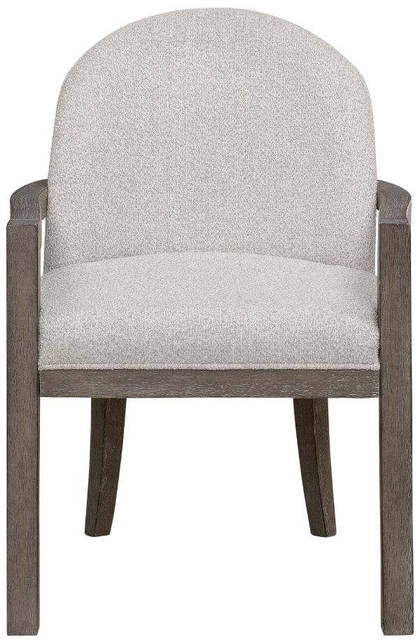 Pulaski™ Anderson Park Frontier Brown/Moose Trail Dining Arm Chair-2