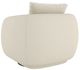 Caracole® Lumi Ivory Swivel Chair-3