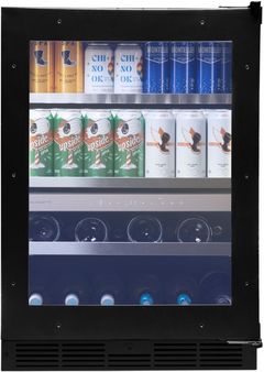 Silhouette Pro Gen 3 4.8 Cu. Ft. Panel Ready Built In Wine and Beverage Center
