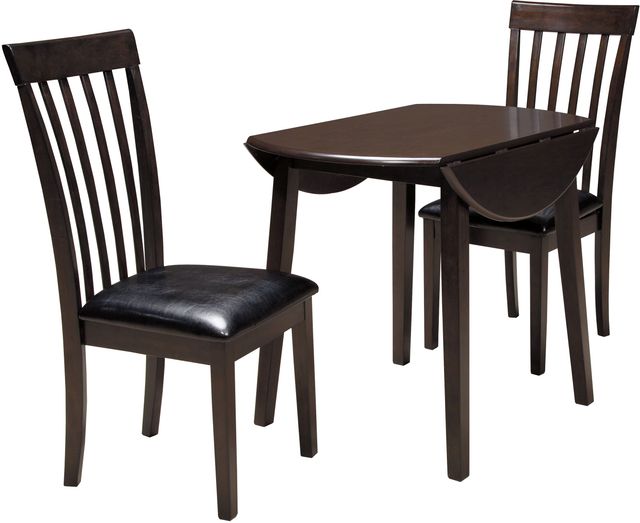 Signature Design by Ashley® Hammis 3-Piece Dark Brown Dining Set-0