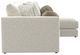 Jackson Furniture Ritzy 3-Piece Bone Right-Arm Facing Sectional and Chaise-4
