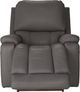 La-Z-Boy® Greyson Blue Grey Leather Manual Rocking Recliner-3