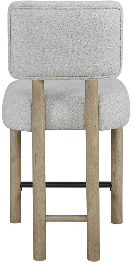 Bernards Pagosa Rio Smoke Upholstered Counter Stool-2