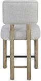 Bernards Pagosa Rio Smoke Upholstered Counter Stool-2