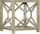 Hooker® Furniture Surfrider Gray Square End Table with Driftwood Base-0