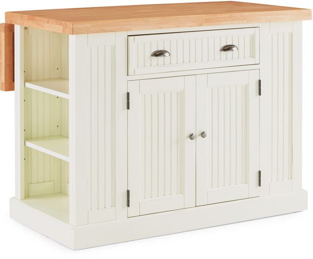 homestyles® Nantucket White Kitchen Island-0