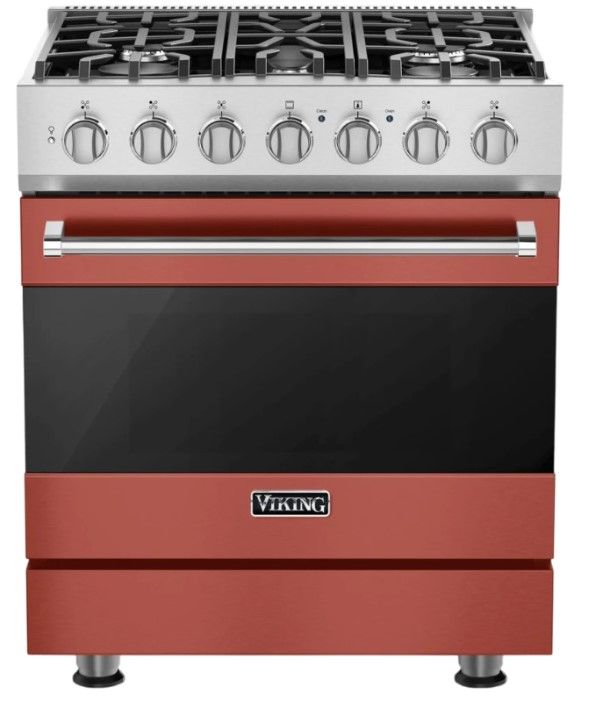 Viking® 3 Series 30" Spiced Cider Propane Pro Style Gas Range-0